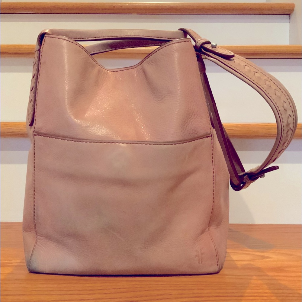 FRYE REED HOBO DUSTY ROSE